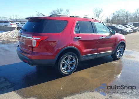 2013 Ford Explorer Limited из США, поврежденный, VIN 1FM5K8F87DGA64217